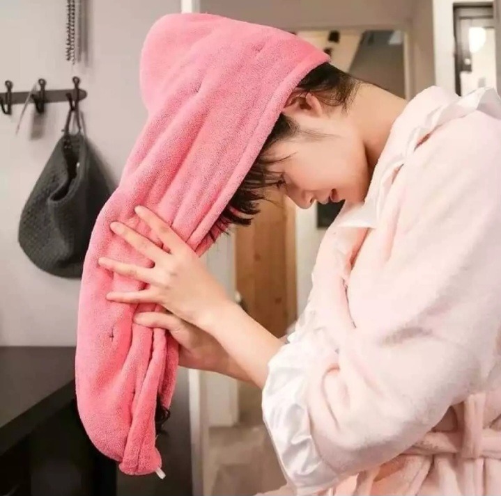 Dry Hair Cap Microfiber Quick Towel Magic Hair Towel Wrapped Towels for Women - Speed Up Your Hair Drying - Easy To Use and Clean